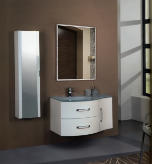 Зеркало с подсветкой Continent Life ЗЛП515 с сенсорным выключателем 70см